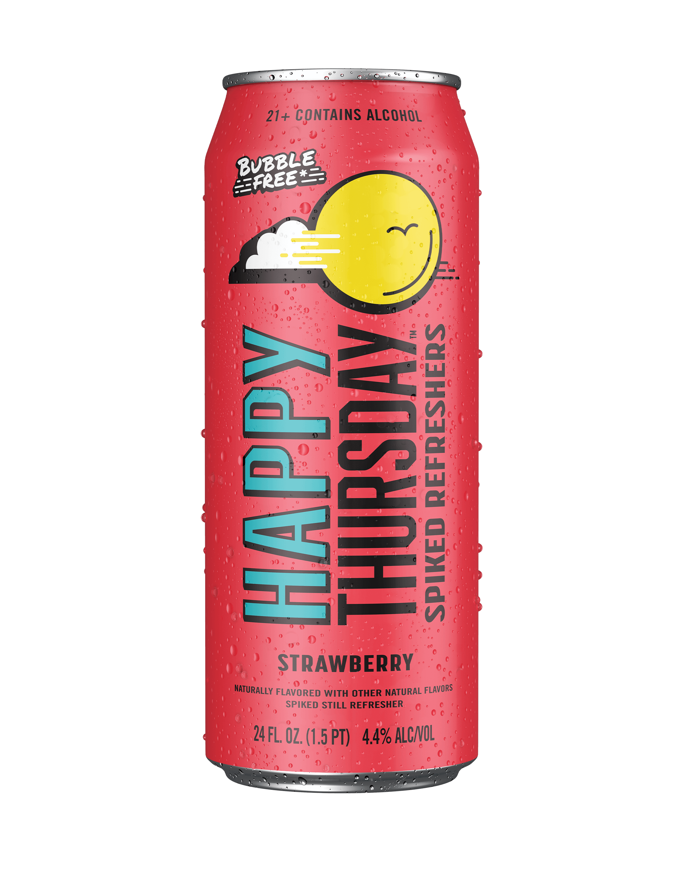 Strawberry Happy Thursday Can 24oz